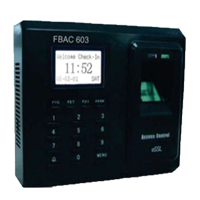 FBAC603 Access Control Biometric systems